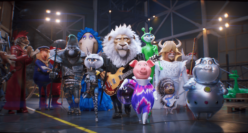 The cast of sing 2