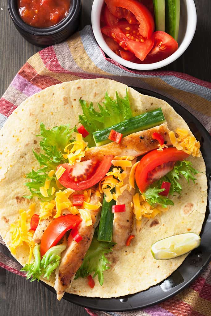 Fiery Chicken Fajitas